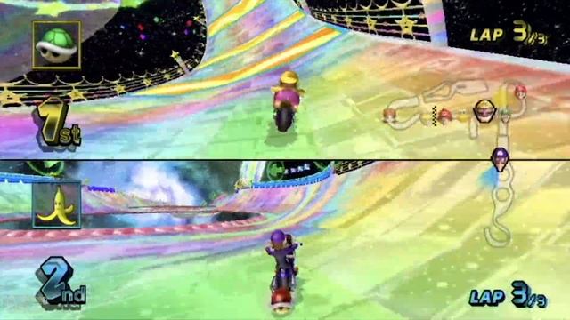 Mario Kart Wii - Full Game Walkthrough (2 Player) смотреть онлайн