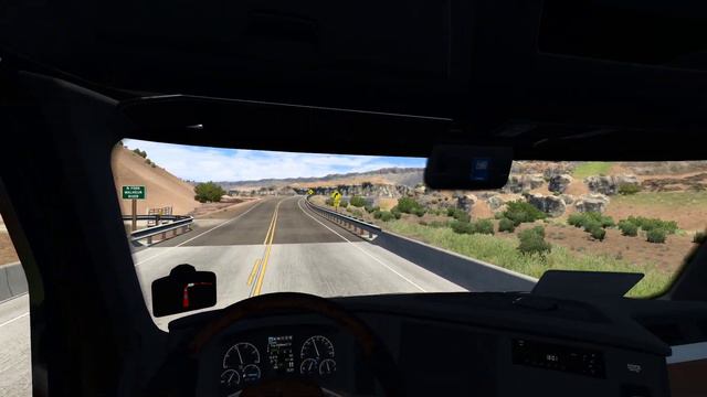 American Truck Simulator | Chill Drive From Burns To Ontario | Freightliner Cascadia | No Commentar смотреть онлайн