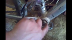 Ремонт велосипеда,  снятие передней звездочки, замена  шатунов