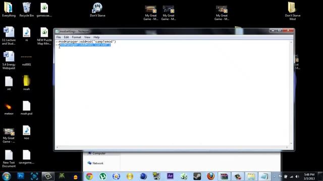 How To Mod Don't Starve : Infinite Tools Mod (Winter Update) смотреть онлайн