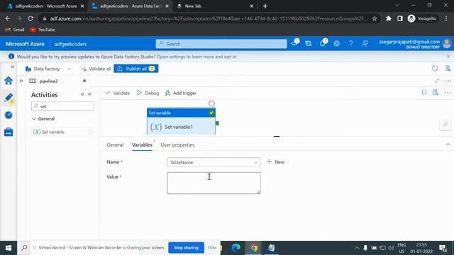 #17. Set Variable and Append Variable |AzureDataFactory Tutorial | смотреть онлайн