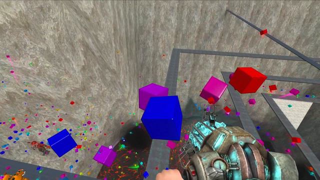 BOMBARD ALL FNAF Security Breach ANIMATRONICS INTO STATUES ON GMOD! смотреть онлайн
