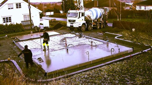 бетонный пол частный дом смотреть онлайн