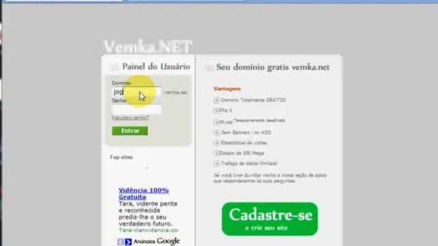 Hospedagem gratis php mysql vemka.net site gratis php html смотреть онлайн