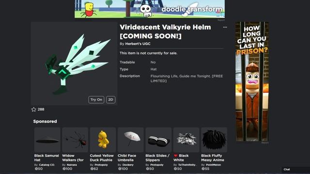 [EVENT] HOW TO GET THE VIRIDESCENT VALKYRIE HELM - FREE LIMITED смотреть онлайн