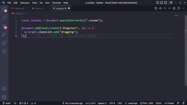 Criando Drag and Drop com JavaScript (Arrastar e Soltar) смотреть онлайн