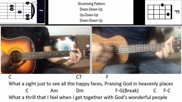 God's Wonderful People Guitar and Ukulele смотреть онлайн