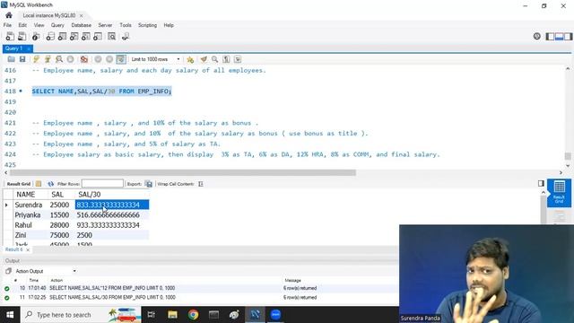 ?♂️ Arithmetic operator in MySQL | Operators | MySQL By Surendra смотреть онлайн