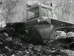 Т-330 - история создания мощного СОВЕТСКОГО БУЛЬДОЗЕРА!