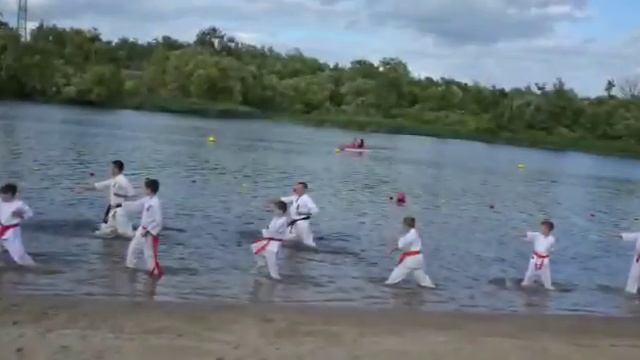 Karate Kyokushin SAKURA Przecław - wakacyjny trening ❤️? смотреть онлайн
