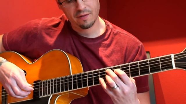 Guitar lesson Chord progression A Minor смотреть онлайн