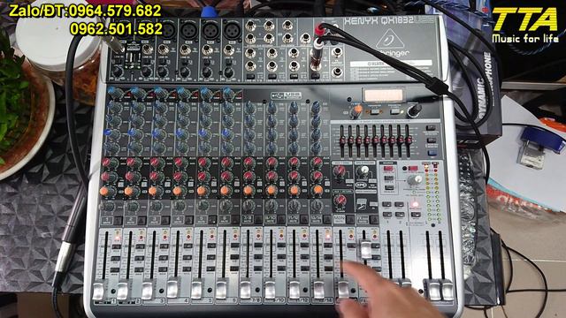 Mixer Analogue QX1832USB. смотреть онлайн
