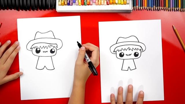 How To Draw A Funny Scarecrow смотреть онлайн