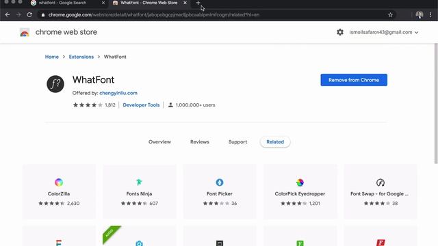 WhatFont · shriftlarni oson aniqlab oling! смотреть онлайн