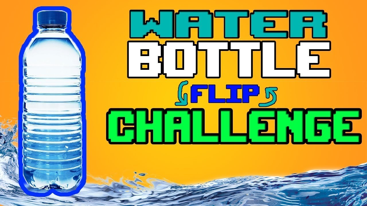 БУТЫЛКА ВОДЫ ЧЕЛЛЕНДЖ // BOTTLE FLIP CHALLENGE смотреть онлайн