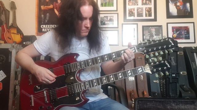 Epiphone G-1275 Custom Double Neck 2010 Cherry ***$OLD*** @Cushmic Sounds