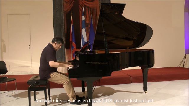 Musical Odyssey masterclasses: pianist Joshua Leff смотреть онлайн