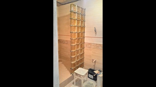 Стеклоблоки в душевой смотреть онлайн