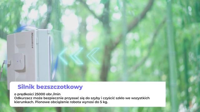 Mamibot W200 SkyBot - robot do mycia okien смотреть онлайн