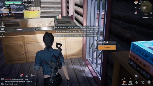 Undawn Nightmare Revival: Flee Secret Chamber Find The Password To Unlock The Safe.