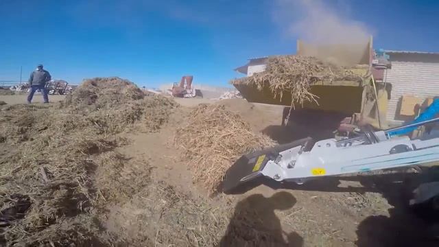 Вилы для силоса на мини погрузчик MultiOne смотреть онлайн