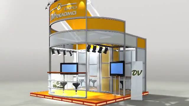 DV Реклама - выставочные стенды (GIGA TV) смотреть онлайн