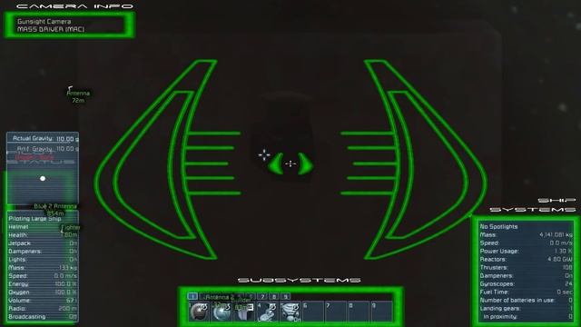 Space Engineers - Mass Driver (MAC) vs Solid Heavy Armor Cube смотреть онлайн