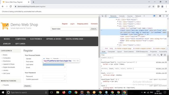 Working with Web Element using findElement() method with selenium locators #selenium #automation смотреть онлайн