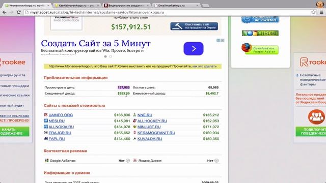 Сколько стоит сайт? (как оценить стоимость сайта) смотреть онлайн