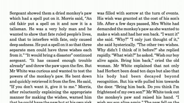 Monkey's Paw Unit 7 - Read 1 - Part 1 | Textbook | Std. 12 | English(SL) | Gseb Star Education смотреть онлайн