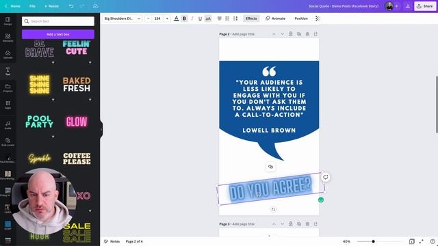 Batch Create Social Media Post Graphics In Canva - Easy Tutorial! смотреть онлайн