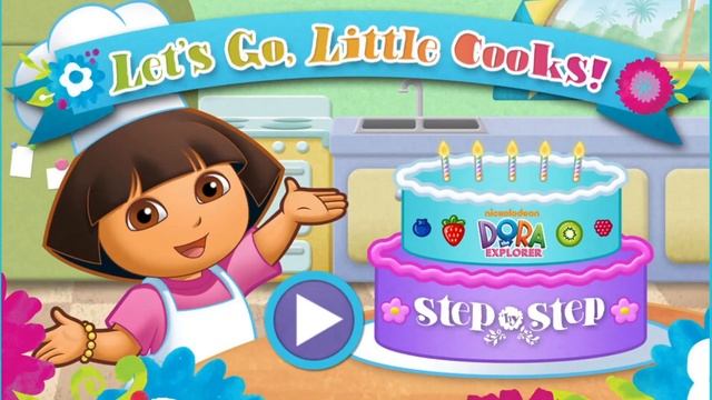 Dora The Explorer Games - Let's Cook !! смотреть онлайн