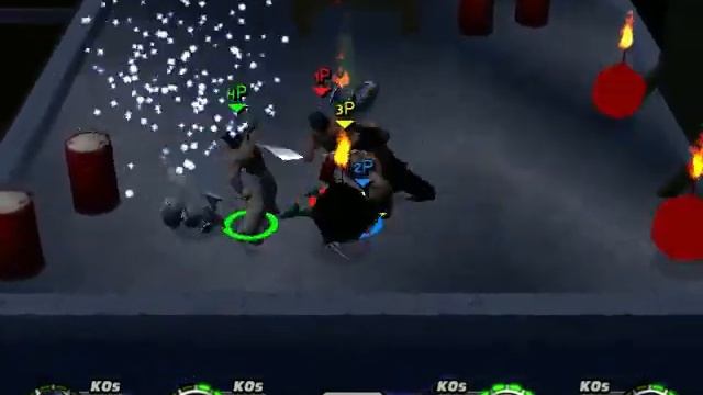 TMNT Mutant Melee 4 игрока смотреть онлайн