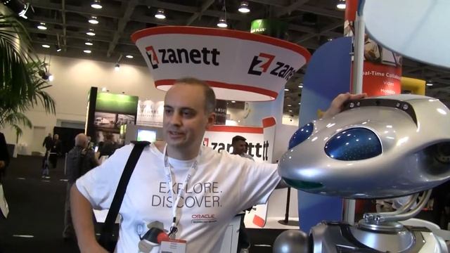 Алеша на Оракл-2013 с роботом смотреть онлайн