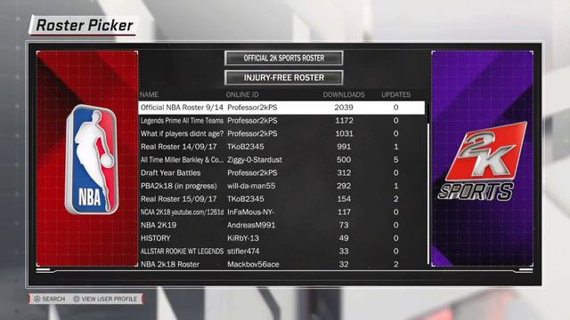 HOW TO DOWNLOAD CUSTOM ROSTERS AND DRAFT CLASSES IN NBA 2K18! смотреть онлайн