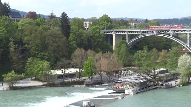 Река Ааре в Берне смотреть онлайн
