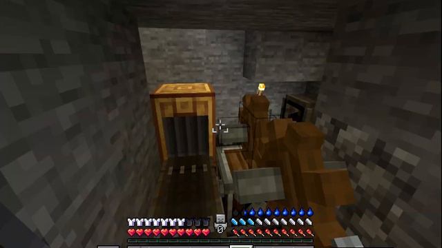 Minecraft - Техномагия #21 Доделываю систему сортировки ресурсов после переработки руд смотреть онлайн
