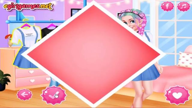 Disney Frozen Games Princesses Pastel Hairstyles смотреть онлайн