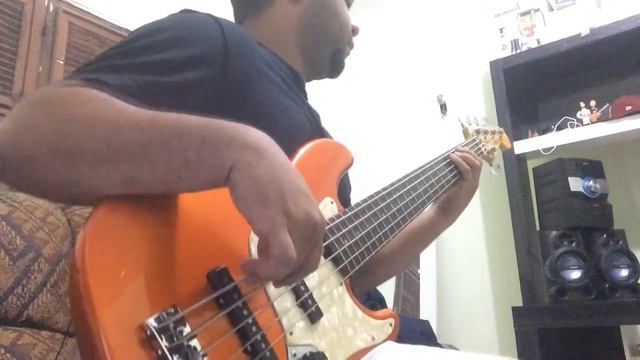 Fender American Deluxe Jazz Bass V Candy Tangerine смотреть онлайн
