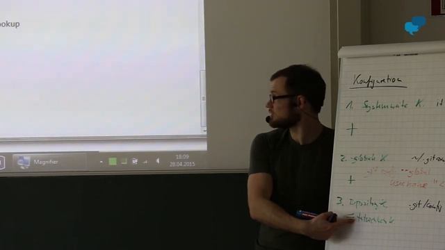 Versionierung mit git, Alexander Groß, HfTL 28.04.2015 смотреть онлайн