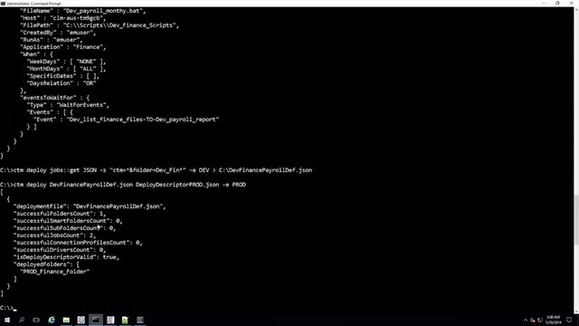 CWCM: Pushing Control-M Jobs from DEV to PROD using Automation API смотреть онлайн