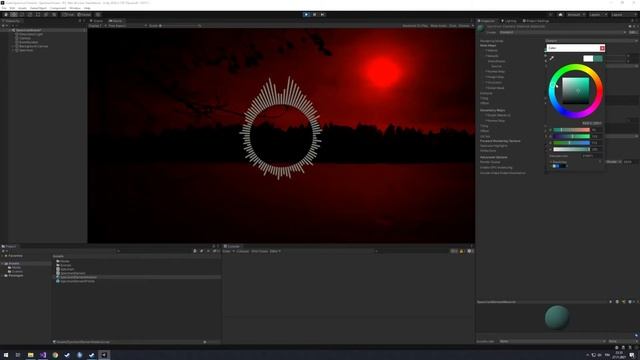 Audio Spectrum Visualizer - Unity смотреть онлайн