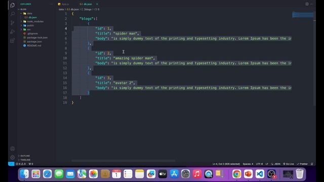 Full React Tutorial #15 - Using JSON Server (ភាសាខ្មែរ) смотреть онлайн