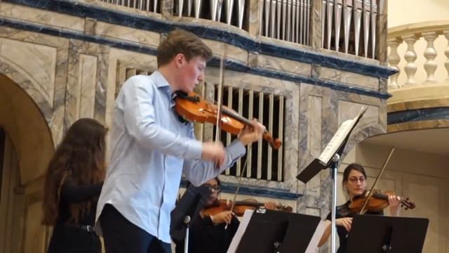 Boris Jaquet violon / Felix Mendelssohn (1809-1847) Concerto pour violon et cordes en Dm смотреть онлайн