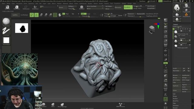 Zbrush Tutorial! Design and Print a KeyCap! | FREE FIle Available! смотреть онлайн