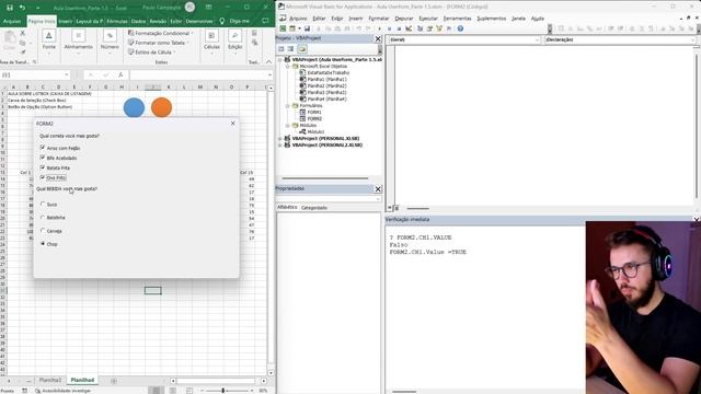 #17 Aula Userform Pt 5 - CheckBox e Option Button VBA Excel смотреть онлайн