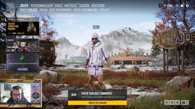 PUBG test Record OBS New NVENC H264 codec bitrate 60MO смотреть онлайн