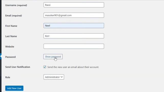 How to Add a New WordPress Admin User смотреть онлайн