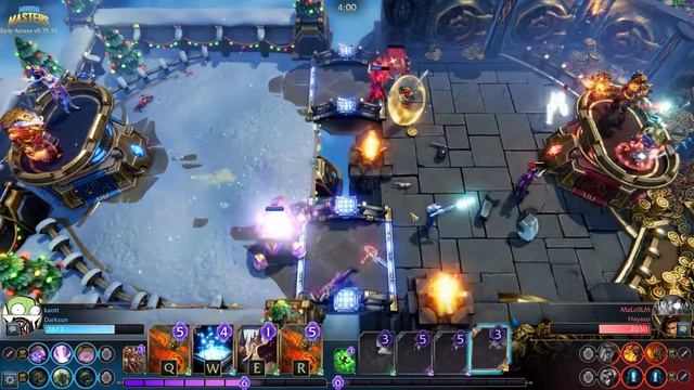 Magmastorm OP Gameplay (Minion Master) смотреть онлайн