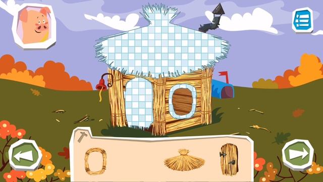 Три поросёнка, игра смотреть онлайн